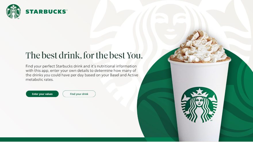Starbucks demo report